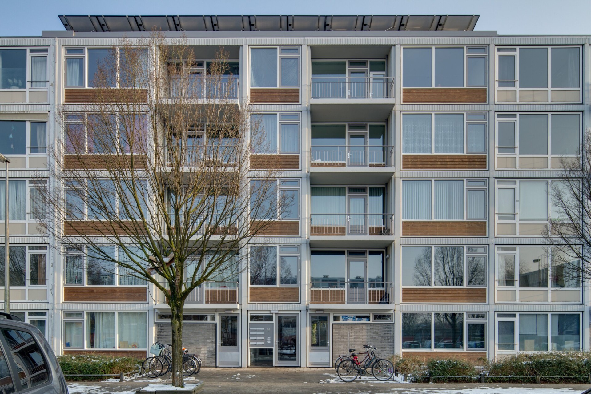 Professional cleaning services building